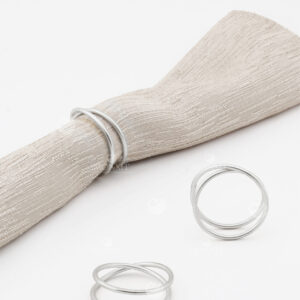 Anillos A31-ARO Plata (Acero Inoxidable)