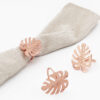Anillos A36-PAL Rosa Oro (Acero Inoxidable)