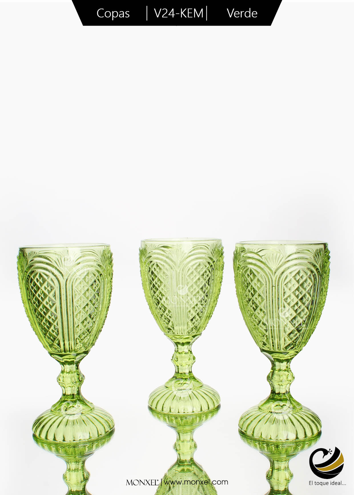 Copas V24-KEM Verde (Cristal)