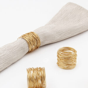 Anillos A14-NES Oro (Acero Inoxidable)
