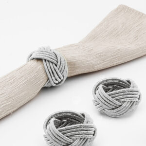 Anillos A15-NUD Plata (Poliéster)