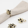 Anillos A18-HOJ Oro (Acero Inoxidable)