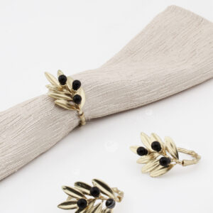 Anillos A18-HOJ Oro (Acero Inoxidable)