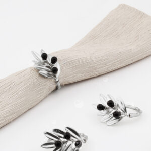 Anillos A18-HOJ Plata (Acero Inoxidable)