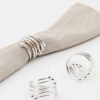 Anillos A19-SPI Plata (Acero Inoxidable)
