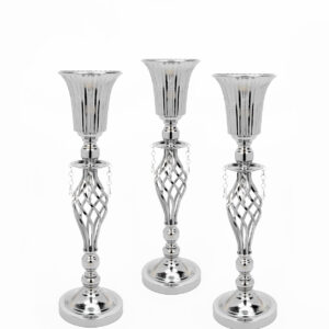 Centro de Mesa F04-NOP Plata (Acero Inoxidable)