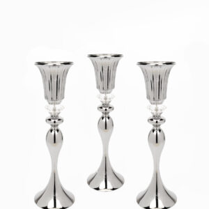 Centro de Mesa F05-GEM Plata (Acero Inoxidable)