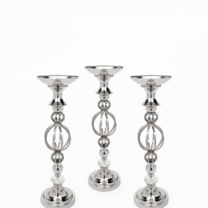 Centro de Mesa F08-PAR Plata (Acero Inoxidable)