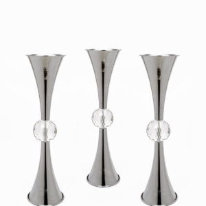 Centro de Mesa F12-PAT Plata (Acero Inoxidable)