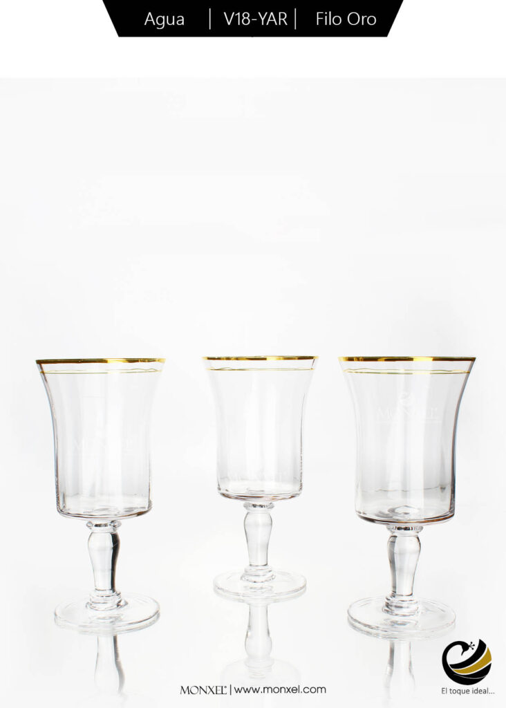 Obtén el mejor precio ¡contáctanos!
Copas: Agua
Material: Cristal
Color: Filo Oro
Nota: Las imágenes mostradas en está página pueden tener algún cambio con el producto físico, debido a los diferentes dispositivos en que se vean, así como a los nuevos lotes de llegada de cada producto.
Los precios y disponibilidad mostrados en está página son sujetos a cambios sin previo aviso