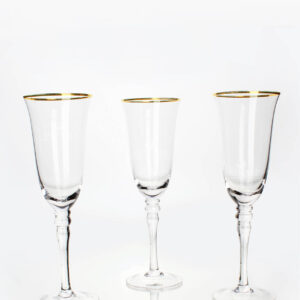 Copas Champagne V19-NOV Filo Oro (Cristal)