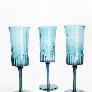 Copas Champagne V26-SOC Azul (Cristal)