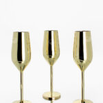 Copas Champagne V28-YAK Oro (Acero Inoxidable)