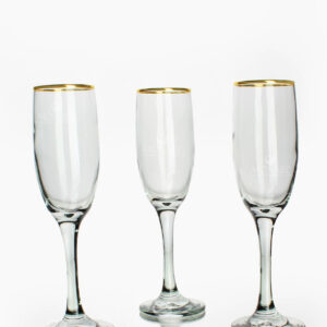 Copas Champagne V30-YEL Carbón (Cristal)