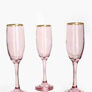 Copas Champagne V30-YEL Rojo (Cristal)