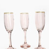 Copas Champagne V30-YEL Rosa (Cristal)