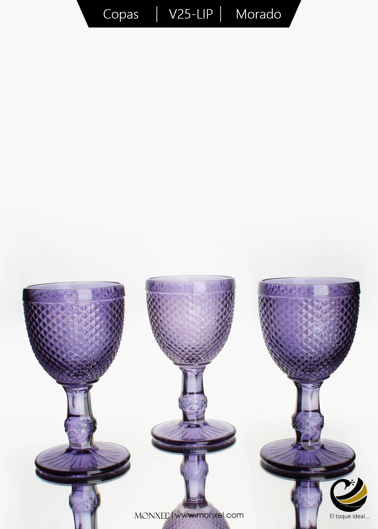 Copas V25-LIP Morado (Cristal)