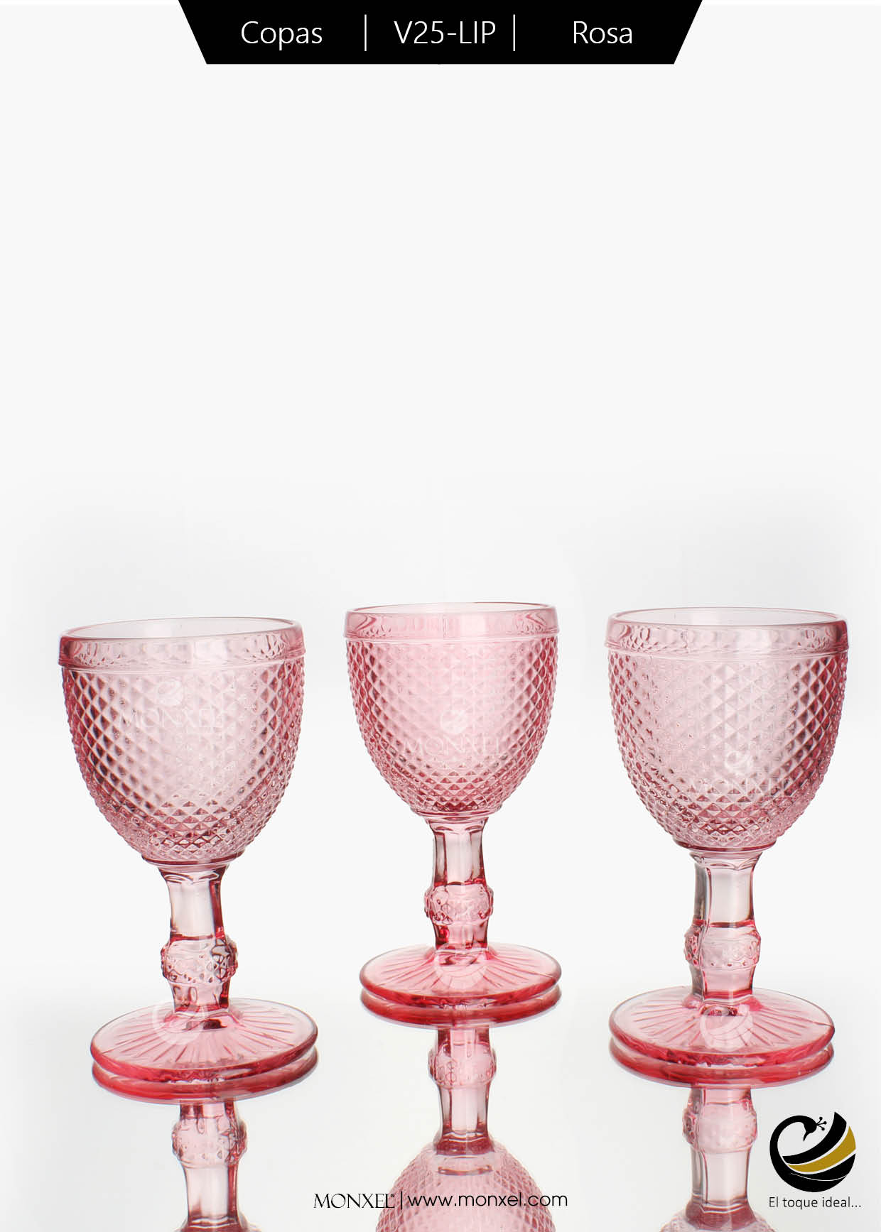 Copas V25-LIP Rosa (Cristal)