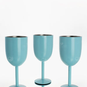 Copas Vino V27-SMO Azul (Acero Inoxidable)