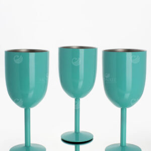 Copas Vino V27-SMO Jade (Acero Inoxidable)
