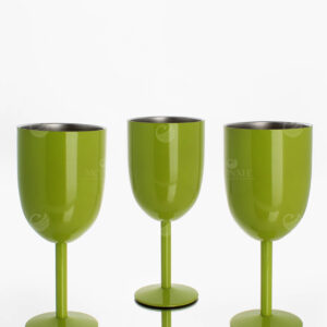 Copas Vino V27-SMO Verde (Acero Inoxidable)