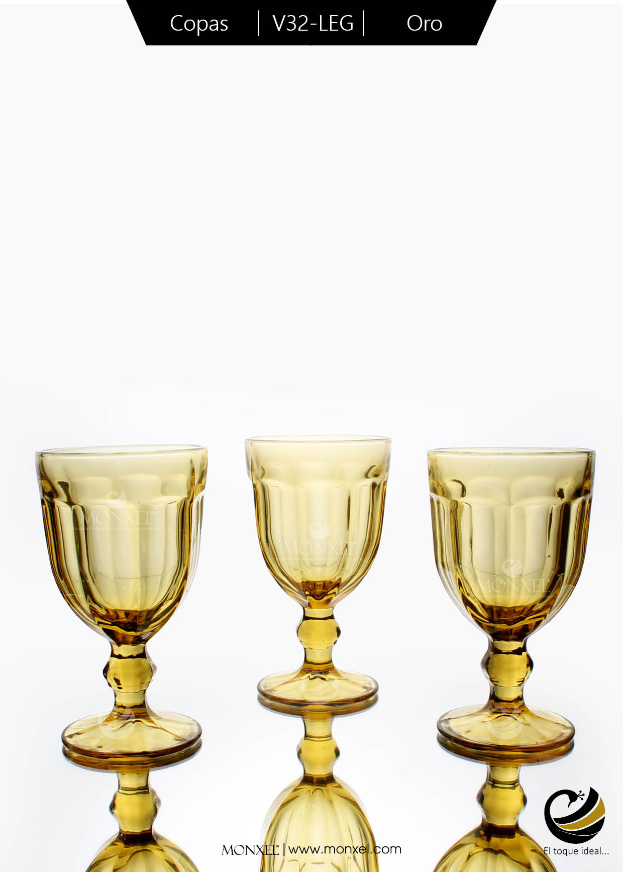 Copas V32-LEG Oro (Cristal)