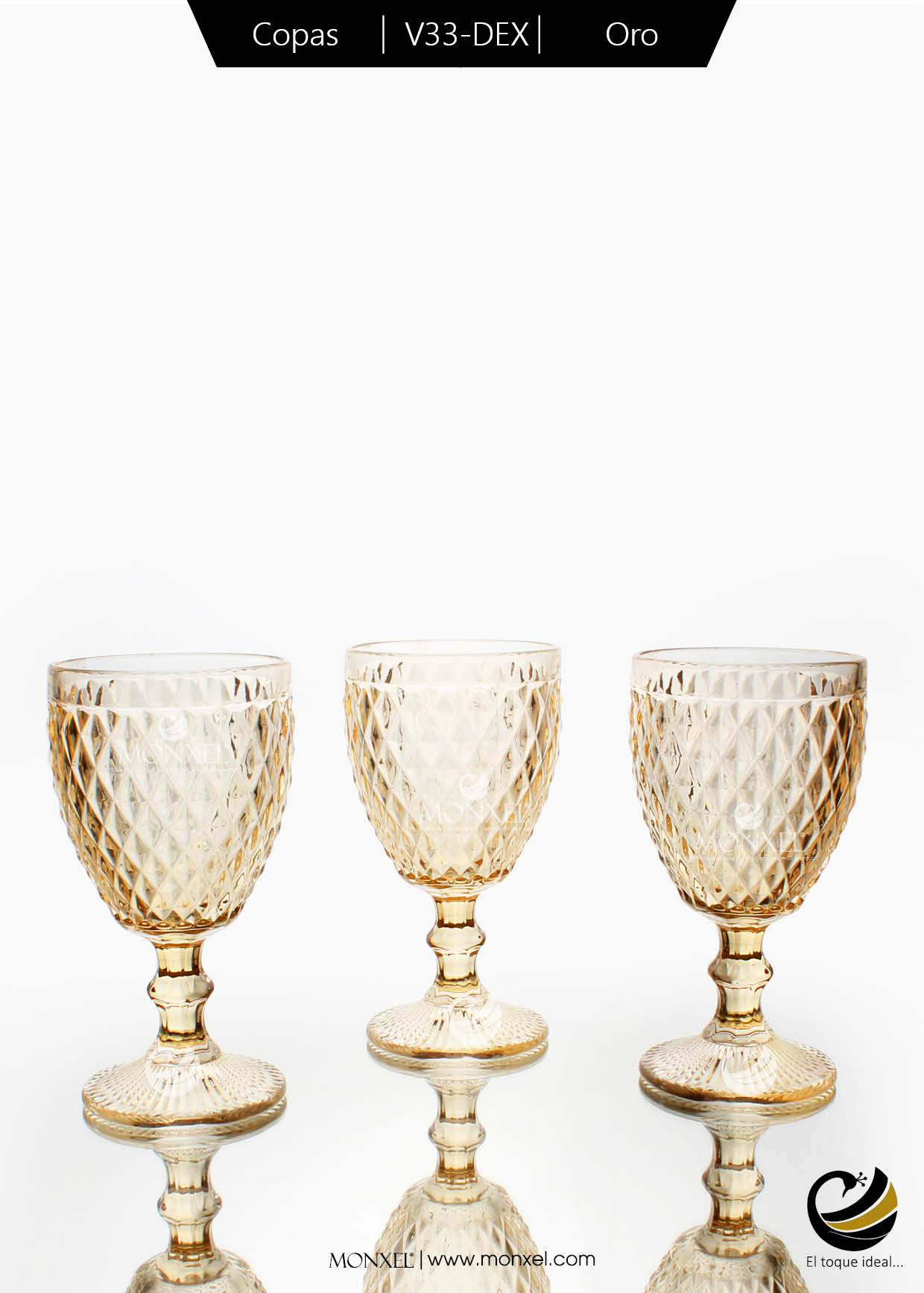 Copas V33-DEX Oro (Cristal)