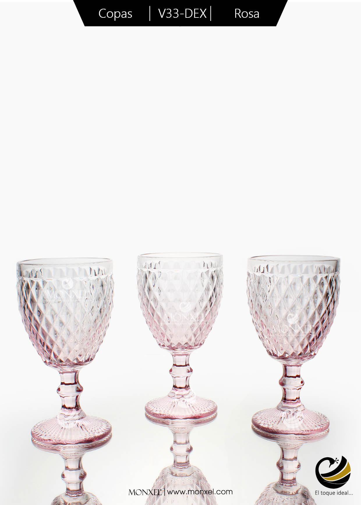Copas V33-DEX Rosa (Cristal)