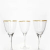Copas Vino Blanco V20-NIZ Filo Oro (Cristal)