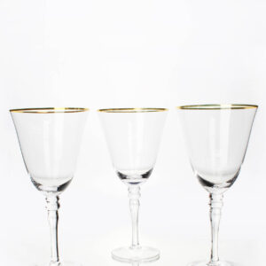 Copas Vino Tinto V19-NOV Filo Oro (Cristal)