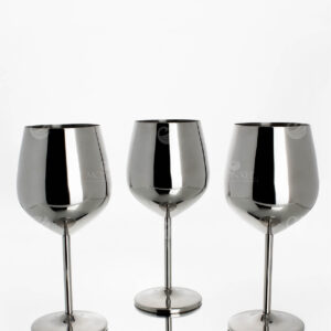 Copas Vino V28-YAK Plata (Acero Inoxidable)