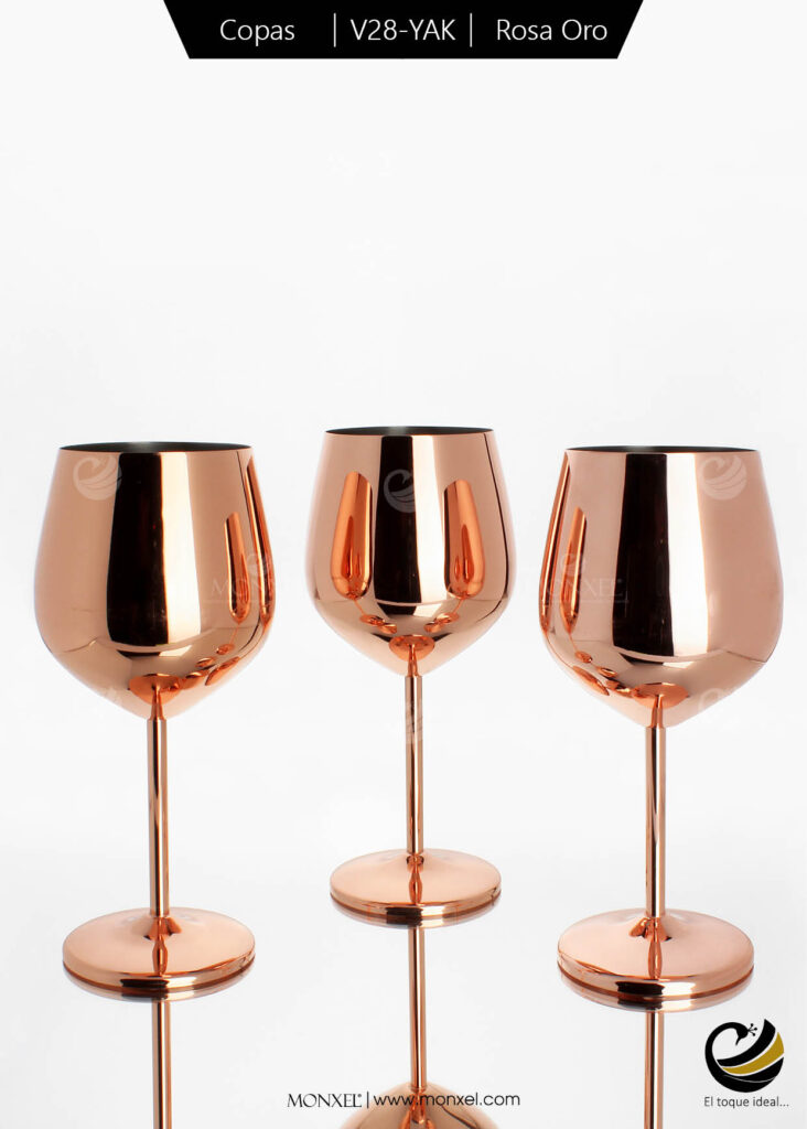 Obtén el mejor precio ¡contáctanos!
Copas: Vino
Material: Acero Inoxidable
Color: Rosa Oro
Nota: Las imágenes mostradas en está página pueden tener algún cambio con el producto físico, debido a los diferentes dispositivos en que se vean, así como a los nuevos lotes de llegada de cada producto.
Los precios y disponibilidad mostrados en está página son sujetos a cambios sin previo aviso