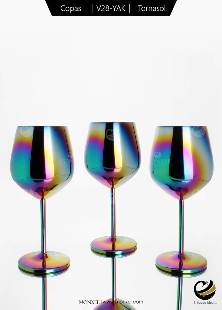 Obtén el mejor precio ¡contáctanos!
Copas: Vino
Material: Acero Inoxidable
Color: Tornasol
Nota: Las imágenes mostradas en está página pueden tener algún cambio con el producto físico, debido a los diferentes dispositivos en que se vean, así como a los nuevos lotes de llegada de cada producto.
Los precios y disponibilidad mostrados en está página son sujetos a cambios sin previo aviso