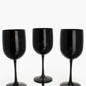 Copas Vino V29-SUZ Negro (Acrílico)