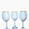 Copas Vino V30-YEL Azul (Cristal)