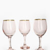 Copas Vino V30-YEL Rosa (Cristal)