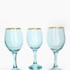 Copas Vino V30-YEL Turquesa (Cristal)