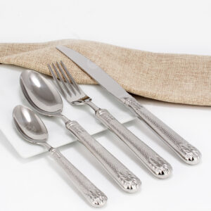 Cubiertos C10-FIX Plata Set 5pz (Acero Inoxidable)