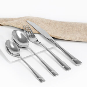 Cubiertos C26-WOG Plata Set 4pz (Acero Inoxidable)