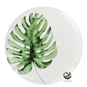 Vajilla D15-HOJ Verde (Porcelana)