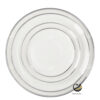 Vajilla D09-FIL Plata (Porcelana)