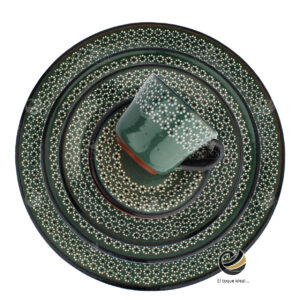 Vajilla D24-BAR Jade (Barro)
