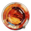 Vajilla D28-SUN Naranja Multicolor (Porcelana)