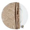 Funda Plato Base P148-VIC Khaki 40 cm. (Textil)