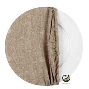 PORTADA1 Funda Plato Base P153 LIN Champagne Monxel PORTADA1 Funda Plato Base P153 LIN Champagne Monxel