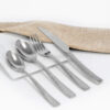 Cubiertos C28-CRA Plata Set 4pz (Acero Inoxidable)