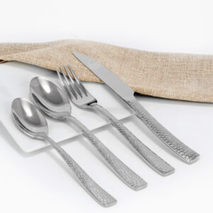 Cubiertos C28-CRA Plata Set 4pz (Acero Inoxidable)
