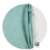 Funda Plato Base P153-LIN Menta 40 cm. (Textil)
