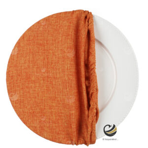 PORTADA1 Funda Plato Base P153 LIN Naranja Monxel PORTADA1 Funda Plato Base P153 LIN Naranja Monxel