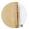 Funda Plato Base P153-LIN Oro 40 cm. (Textil)